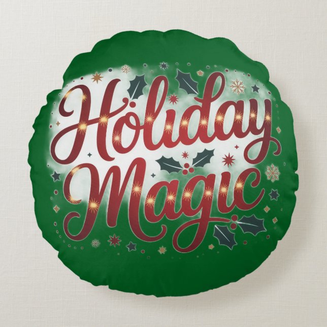 Gemütliche Weihnachtskids Kissen Kissen | Niedlich (Vorderseite)