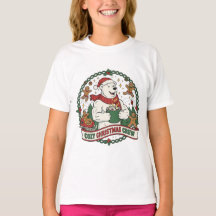 Gemütliche Weihnachtsmannschaft – Süßer Eisbär & L
