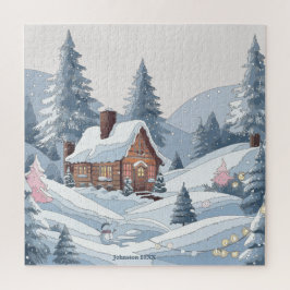 Gemütliche Weihnachtsstadt Puzzle