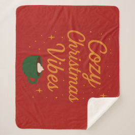 Gemütliche Weihnachtsstimmung Sherpadecke