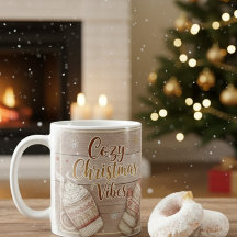Gemütliche Weihnachtsstimmung Tasse | Rustikale Wi