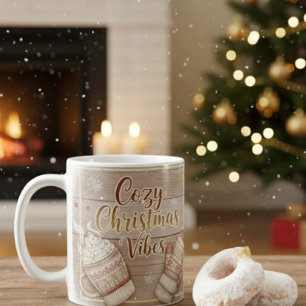 Gemütliche Weihnachtsstimmung Tasse Rustikale Wi