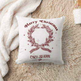 Gemütliche Weihnachtszeit im Vintage-Stil Kissen