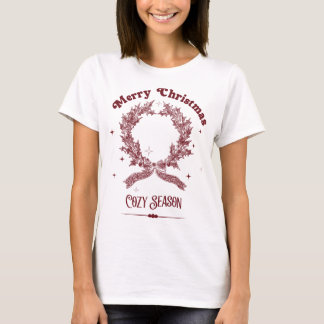 Gemütliche Weihnachtszeit im Vintage-Stil T-Shirt