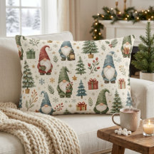 Gemütliche Winter-Gnome und botanischer Winter