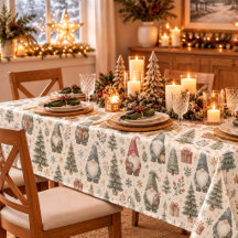 Gemütliche Winter-Gnome und botanischer Winter