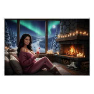 Gemütliche Winternächte Poster