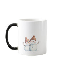 Gemütliche Winterschneemännerküste Tasse