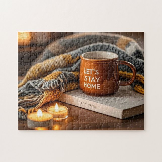 Gemütlicher Abend mit Kerzenlicht Puzzle (Horizontal)