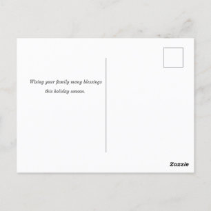 Gemütlicher afrikanischer Familienurlaub Postkarte