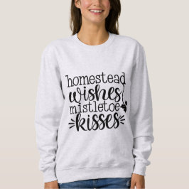 Gemütlicher Bauernstil Sweatshirt