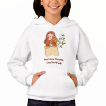 Gemütlicher Buch- und Kaffeeliebhaber Hoodie