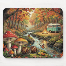 Gemütlicher Cottagecore-Campingplatz im Vintage-St