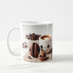 Gemütlicher Cup der Freude/Niedliche Kaffee-Tasse Kaffeetasse