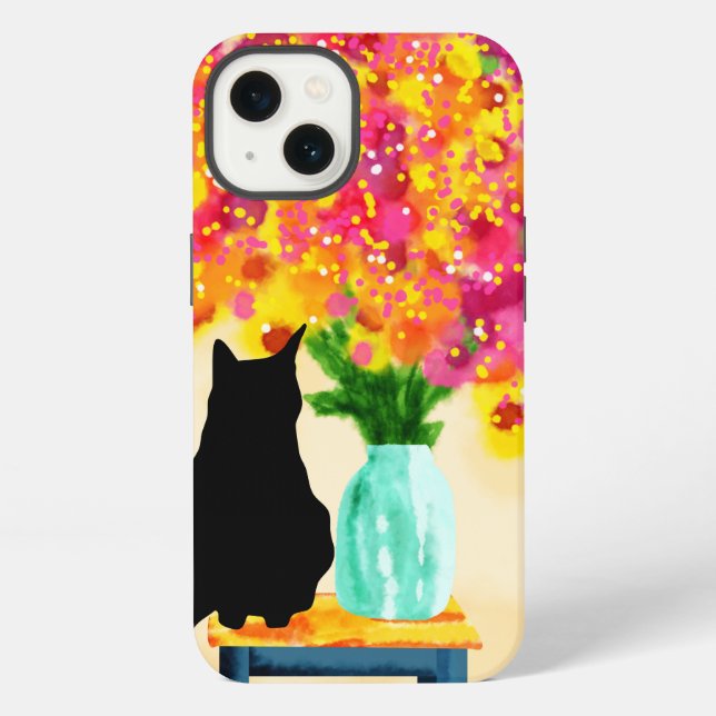 Gemütlicher Eckcharm iPhone Hülle (Rückseite)