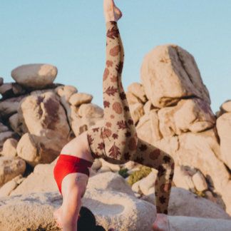 Gemütlicher Herbst Capri Leggings