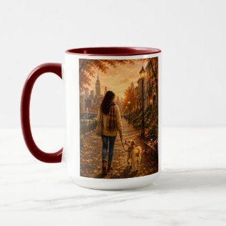 Gemütlicher Herbstspaziergang mit meiner besten Fr Tasse