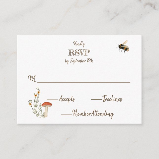 Gemütlicher Holzkohlenkern UAWG Hölzerhitz Begleitkarte (Vorderseite)