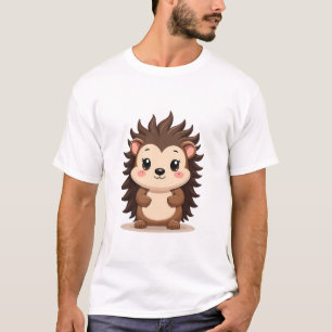 Gemütlicher Igel im Wald T-Shirt