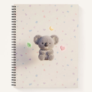 Gemütlicher Koala: Modern Pastell Notizbuch 