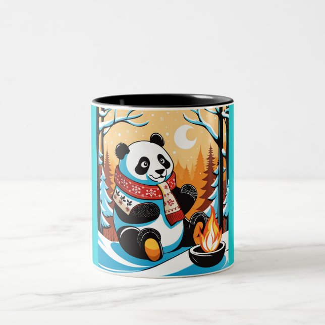 Gemütlicher Komfort Panda Tasse (Mittel)
