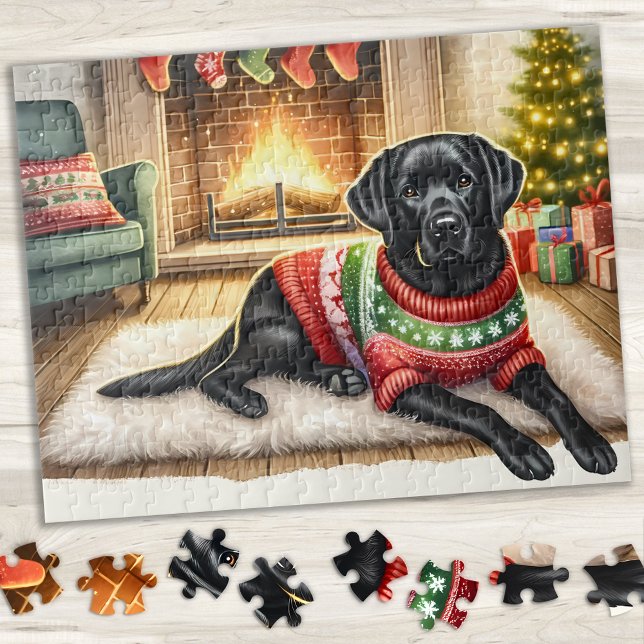 Gemütlicher Labrador Retriever Puppy Dog Puzzle (Von Creator hochgeladen)
