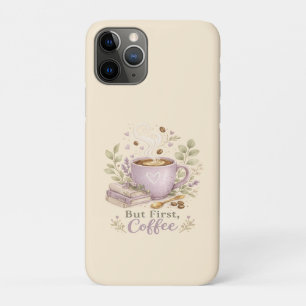 Gemütlicher Lavendel-Wasserfarbe-Kaffee Case-Mate iPhone Hülle