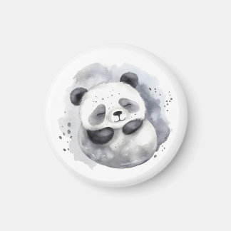 Gemütlicher Panda Magnet