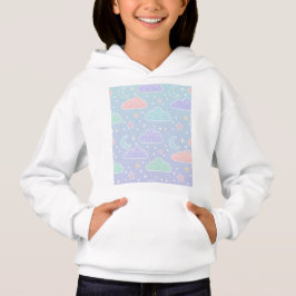 Gemütlicher Pastellwolken-Ästhetik-Hoodie Hoodie
