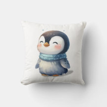 Gemütlicher Penguin - wirbelkissen, wirbelkissen 1