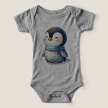 Gemütlicher Pinguin - Niedliche digitale Kunst