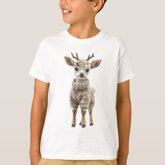 Gemütlicher Pullover Babyhirsch Kinder