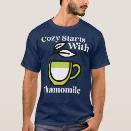 Gemütlicher Start mit Chamomile - Morning Vibes T-Shirt