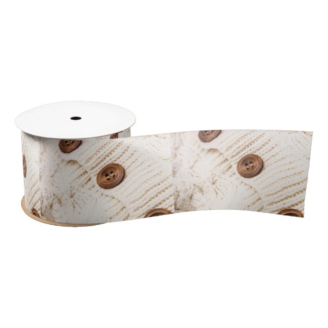 Gemütlicher Strick Satinband (Spule)