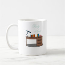 Gemütlicher Studier-Schreibtisch-Mug
