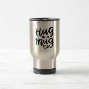 Gemütlicher und herzlicher Kaffeebecher Reisebecher