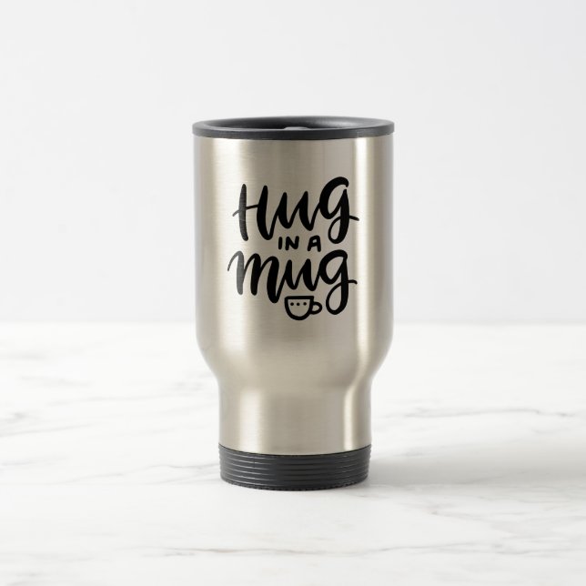 Gemütlicher und herzlicher Kaffeebecher Reisebecher (Mittel)