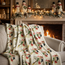 Gemütlicher Vintager Schneemann Weihnachtsfest