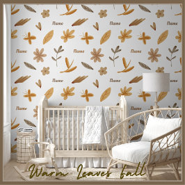 Gemütlicher wärmer Flora Natur Herbst Blume Blätte Tapete