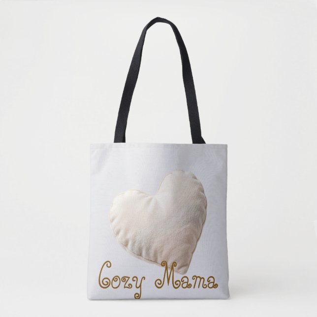 Gemütlicher, weicher Herz-Minimalist-Mama-Wurf  (Vorderseite)