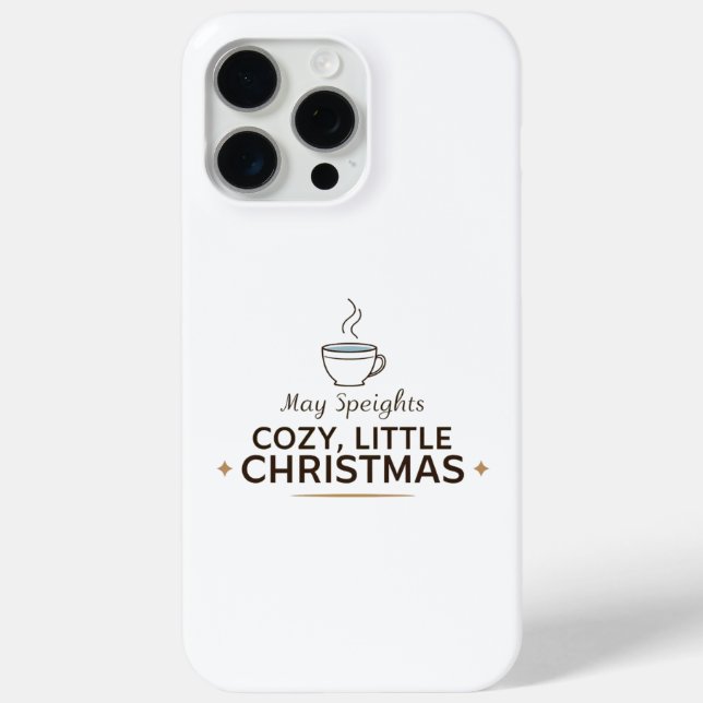 Gemütlicher Weihnachts-Kaffeetasse Minimalist iPho Case-Mate iPhone Hülle (Rückseite)