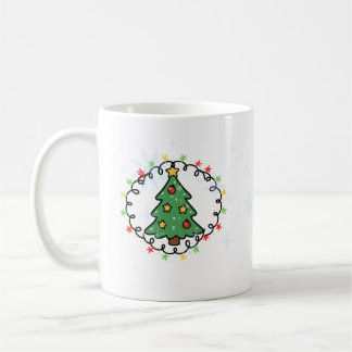 Gemütlicher Weihnachtsbecher Kaffeetasse