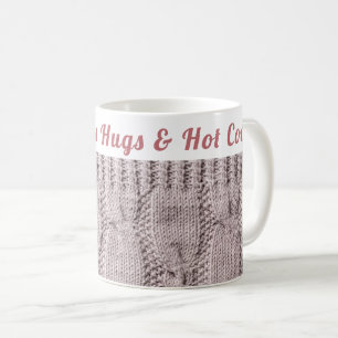 Gemütlicher Winter   Hugs & Hot Cocoa Kaffeetasse