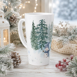 Gemütlicher Winter Milchtasse