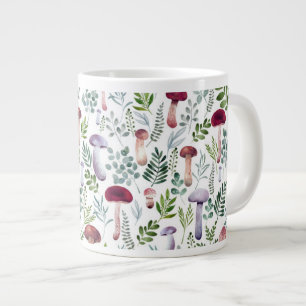 Gemütliches Aquarellmuster    Jumbo-Tasse