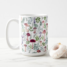 Gemütliches Aquarellmuster Kaffeetasse