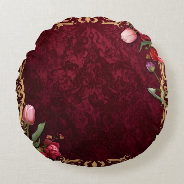 Gemütliches, benutzerfreundliches, rundes Sofa-Kis Kissen (Vorderseite)