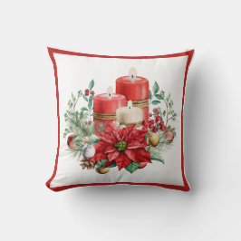 Gemütliches Candlelight Kissen