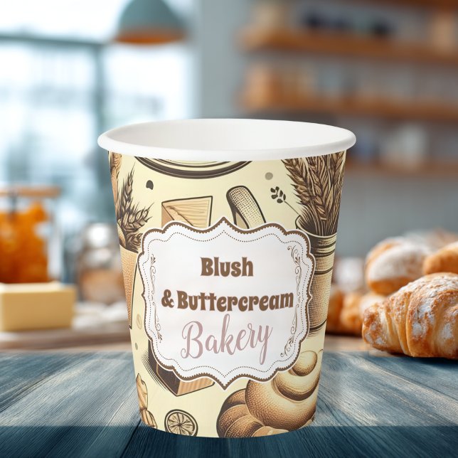 Gemütliches Cottage-Backen Pappbecher (Von Creator hochgeladen)