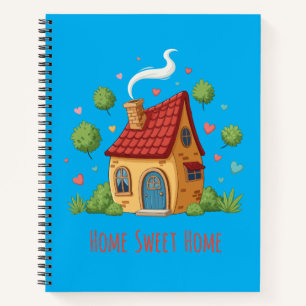 Gemütliches Cottage "Zuhause ist es am schönsten" Notizbuch